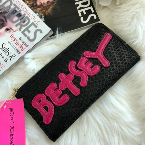 Betsey Johnson Handbags - Betsey Johnson Sequin Wallet
